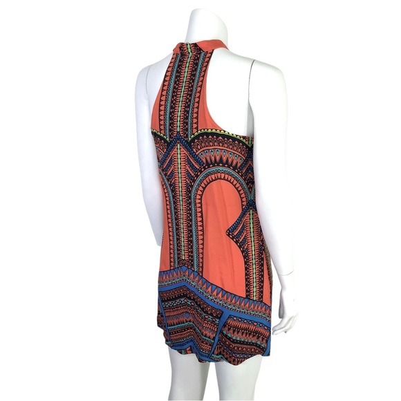 ALEXIS Vanji Tribal Halter Mini Dress size XS - Picture 6 of 12